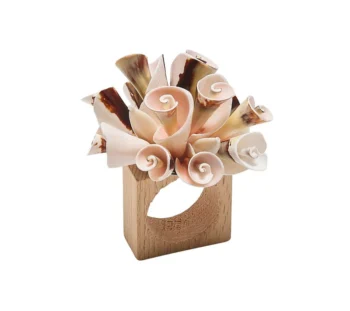 Kim Seybert Seashell Burst Ring - Set of 4