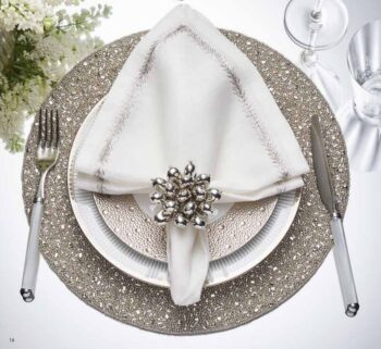 Kim Seybert Jubilee Napkin Ring - Set of 4 - Image 2