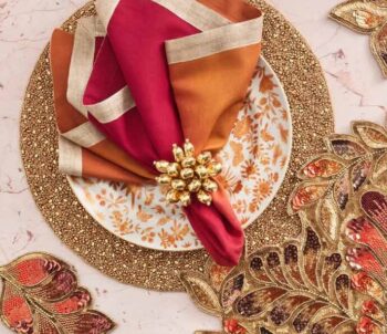 Kim Seybert Jubilee Napkin Ring - Set of 4
