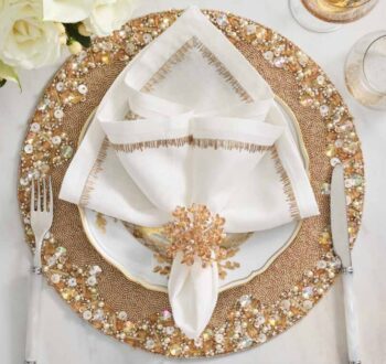 Kim Seybert Supernova Placemat - Set of 2 - Image 2