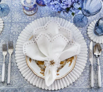 Kim Seybert Cosmos Napkin Ring - Set of 4 - Image 2