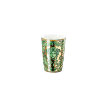 Versace by Rosenthal Medusa Garland Green Scented Votive - Image 3