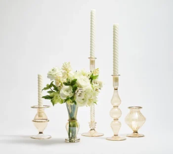Kim Seybert Ripple Candle Holder - Image 3