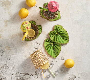 Kim Seybert Tropicana Coasters - Set of 4 - Image 2