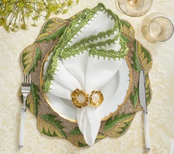 Kim Seybert Shell Edge Napkin - Set of 4