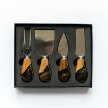 Lynn & Liana Resin Coated Cheese Knife Set - 8 Colors - Image 8