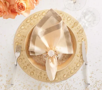 Kim Seybert Coronet Napkin Ring - Set of 4