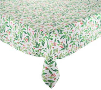 Kim Seybert Winter Foliage Tablecloth