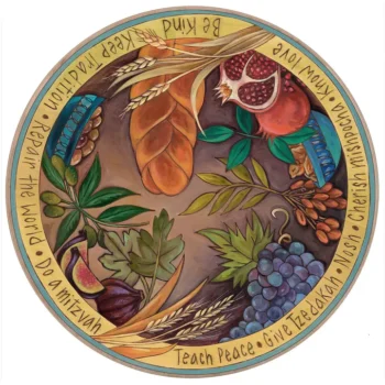 Sticks Lazy Susan "Seven Species"