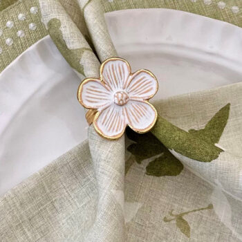 Bodrum Daisy Napkin Ring