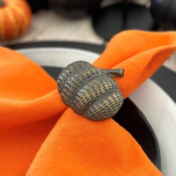 Bodrum Pumpkin Napkin Ring