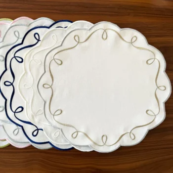 Bodrum Ribbon Twirl Placemats - Image 2