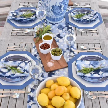 Bodrum Watermark Table Linens - Image 2