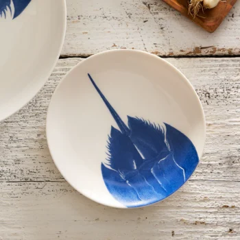 Caskata Horseshoe Crab Coupe Salad Plate - Image 2