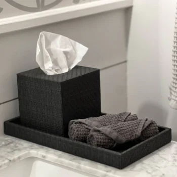 Bodrum Wicket Bath Accessories