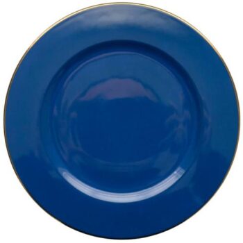 Anna Weatherley Anna's Palette Dark Blue Charger