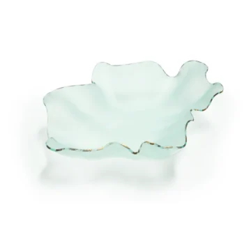 Annieglass Petal Frosted Sculpture