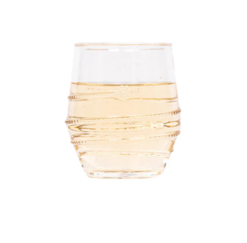 Juliska Amalia Acrylic Small Tumbler - Clear - Set of 4 - Image 3