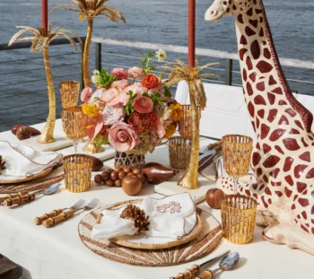 Kim Seybert Royal Palm Placemat - Set of 4 - Image 3