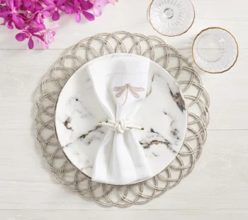 Kim Seybert Rope Knot Napkin Ring - Image 3