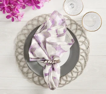Kim Seybert Flame Napkin Ring - Set of 4 - Image 2