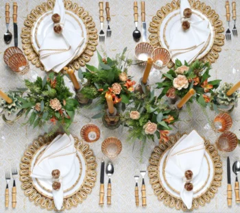 Kim Seybert Casbah Napkin Ring - Set of 4 - Image 2