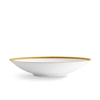L'Objet Neptune Coupe Bowl - Large- Gold 14.5"D - Image 2