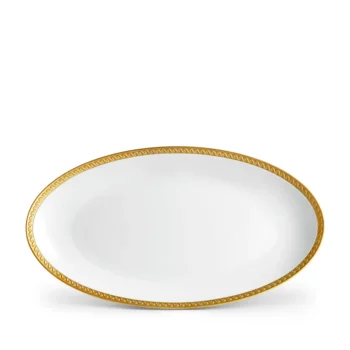 L'Objet Neptune Oval Platter - Large - Gold 21"L x 12"W