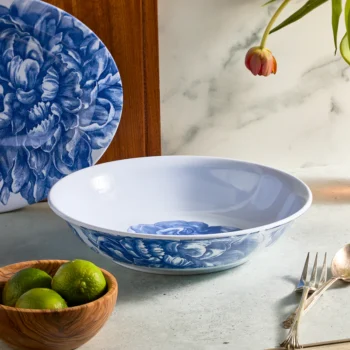 Caskata Peony Melamine Serving Bowl - Image 2