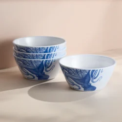 Caskata Lucy Melamine Cereal Bowls, Set of 4