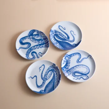 Caskata Lucy Melamine Small Plates, Set of 4