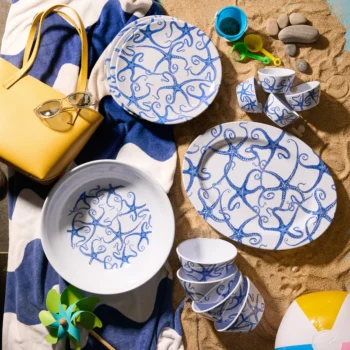 Luxury Beach House Decor and Dinnerware