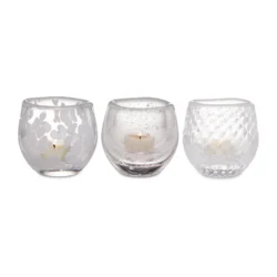 Simon Pearce Burlington Ice Tealight Gift Set