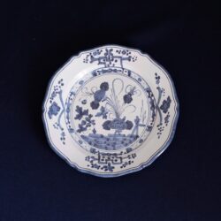 BEATRIZ BALL VIDA Faenza 9" Salad Plate Set of 4 (White and Blue)