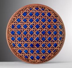 Mario Luca Giusti Patagonia Placemat Blue 13"D